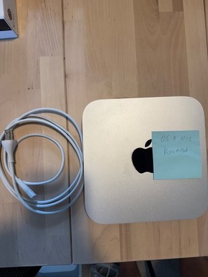 Apple A1347 Mac Mini Core i5 2012 Model Updated to OS X 10.15