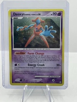 2008 Pokemon Legends Awakened Holo 1/146 Deoxys Normal Forme LV.50