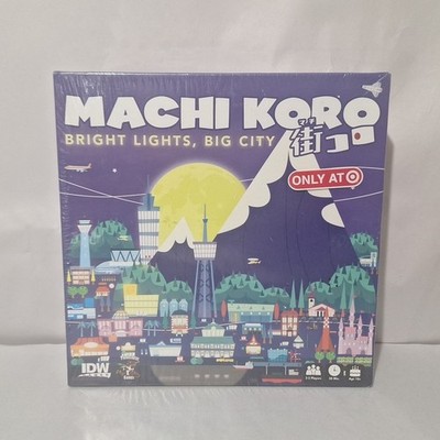 Brand New Machi Koro Bright Lights Big City Card Game IDW Games Target Exclusive