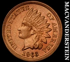 1863 Indian Head Cent- Choice Gem Brilliant Uncirculated+++ No Reserve #J3614