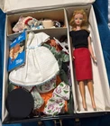 Vintage Barbie Ponytail #6 Doll Lot w/ Case Clothes Accessories Booklets Mattel