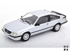 Miniature Car 1/18 Opel Monza 3.0i 1985 Silver Diecast MODELISSIMO Custom