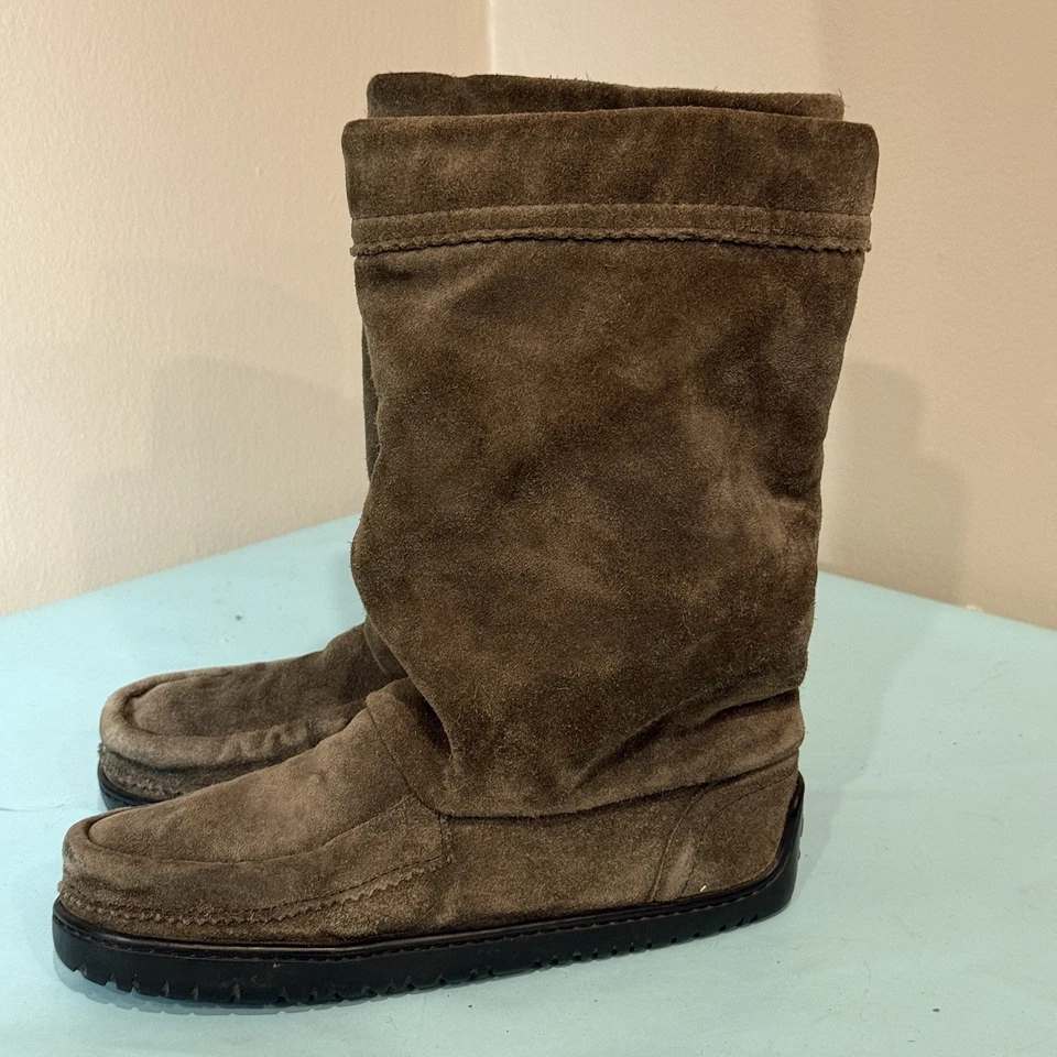 Manitobah Mukluks Mid Hunter Botas Impermeables de Gamuza Talla US L7 M5 EU 37 Foto 2 de 4