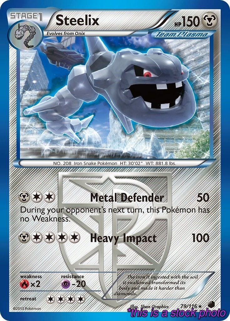 Steelix (Team Plasma) Plasma Freeze 79/116 NM EN Pokemon