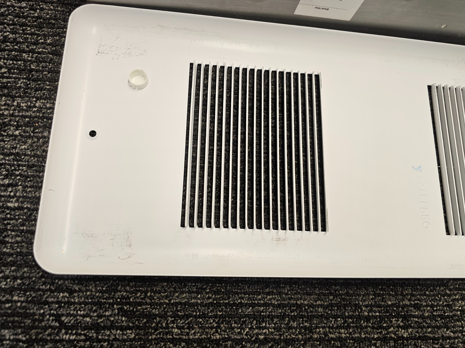 Stelpro ARWF1001W 1000W Pulsair Wall Fan Heater, 40 CFM, 3413 BTU/H, 120V, White