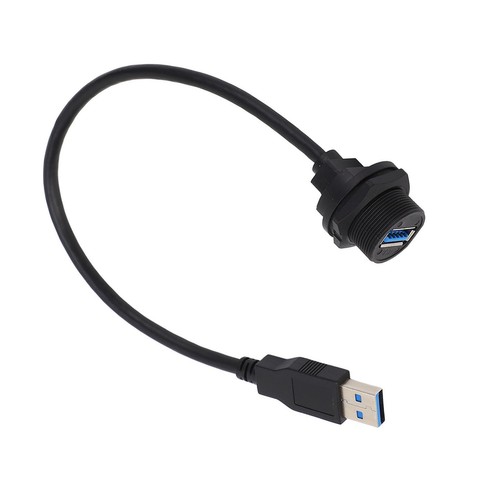 USB 3.0 -Stecker Panel USB 3.0 Panel Mount Connector Männliche Frauen Für - Bild 21 von 22