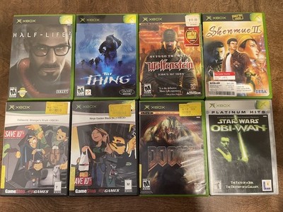 Xbox Games Lot (Original / O.G. Xbox) TESTED 8 GAMES (6 Cib)