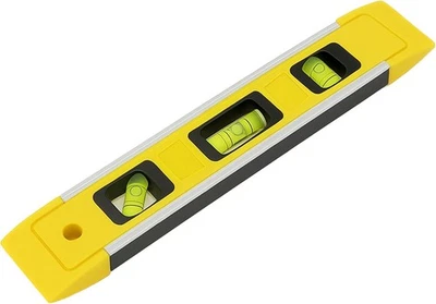 Magnetic Spirit Level 230mm 9 Inch DIY Builders Trade Small Torpedo Bubble Tool