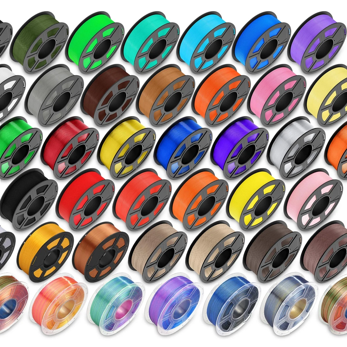 🎁BUY 10 PAY 6 JAYO 1.1KG PETG PLA+ SILK PLA Classic Matte ASA 1.75mm Filament