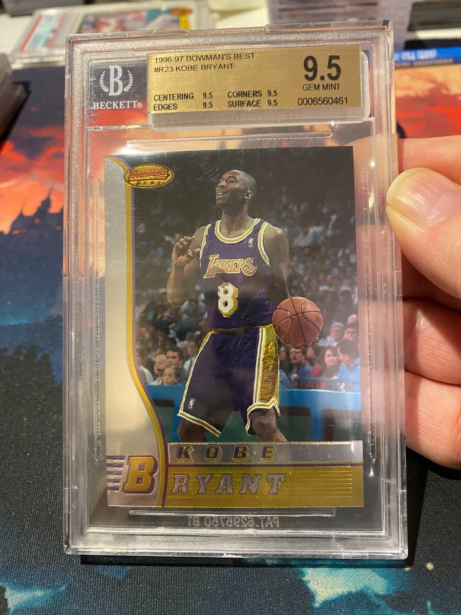 Bowman Kobe Bryant Grade 9.5 Basketball Rookie Sports Trading