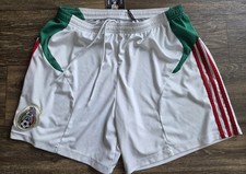 Pantalones Cortos Adidas México Selección 2011 Home Fútbol Fútbol Partido Juego Para Hombre Talla Grande