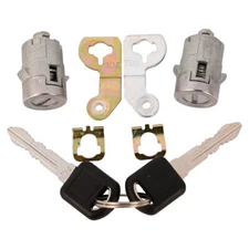 For 2001-2006 GM CHEVY SILVERADO TAHOE LEFT & RIGHT Door Lock Cylinder W/Clips