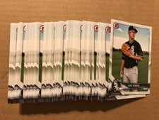 Lot (80) DANE DUNNING White Sox 2018 Bowman Baseball paper base prospect cards