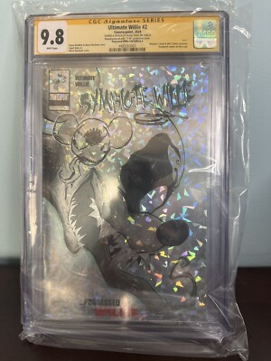 Ultimate Willie 2 Possessed Symbiote CGC 9.8 SDCC Foil Signed/Remark Sajad 7/10