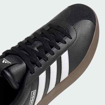 adidas VL Court 3.0 Men\'s Size 8.5 Black White Gum ID6286 NEW Adidas VL Court 3.0 Core Black/ White/ Gum -Free Shipping  main image 4