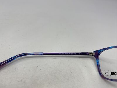 Super Flex Sfk-220 S300 Black Blue Authentic Eyeglasses 46-16-125 SuperFlex KIDS SFK-220 Eyeglasses | FREE Shipping main image 2