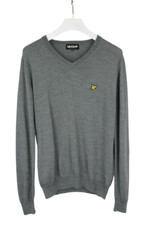 LYLE  SCOTT Jumper Men's LARGE Pullover Merino Wool Knitted Melange