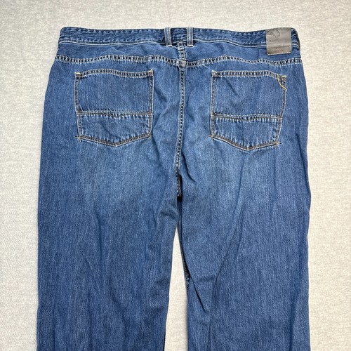 Tommy Bahama Jeans Mens 42x30 (40x28) Blue Straight Leg Stretch Denim Casual - Picture 8 of 11