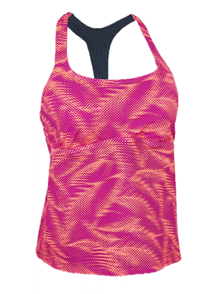 women's racerback tankini top