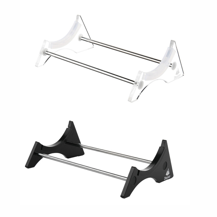 BlissfulAbode Supporto Da Tavolo In Acrilico Per JBL Charge 5 E Charge 6 – Base Antiscivolo, Design Trasparente, Montaggio Zero, Per Migliore Proiezione Del Suono