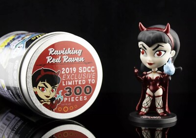 SDCC Cryptozoic 2019 Ravishing Red Raven Vinyl Figure 300 | eBay