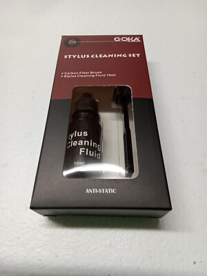 #ad Anti Static Stylus Cleaner Brush amp; Cleaning Fluid Turntable Vinyl Records $14.99
