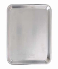 Nordic Ware Naturals Quarter Sheet13" x 10"Aluminum Baking and Cookie Pan,Silver