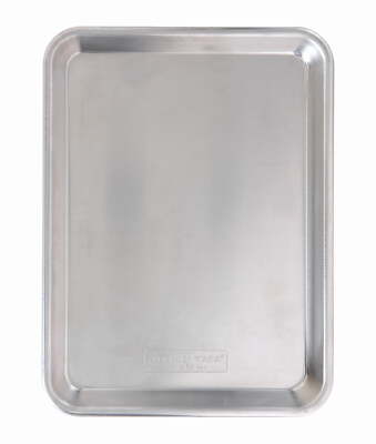 Nordic Ware Naturals Quarter Sheet13'' x 10''Aluminum Baking and Cookie Pan,Silver