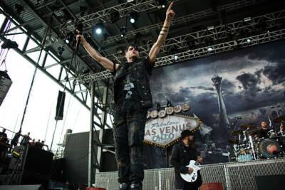 Matt Walst of Three Days Grace at 2013 Rock On The Range at Columb- Old Photo 1