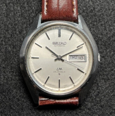OH SEIKO LORD MATIC 5606-7191 Automatic 25JEWELS DAY / DATE Men's