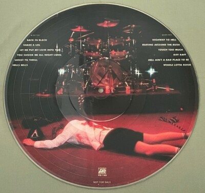 【激レア！プロモピクチャーLP！】AC/DC /JAPAN TOUR '81 Backwood Records : AC/DC Japan Tour '81 Japan Promo Only Picture