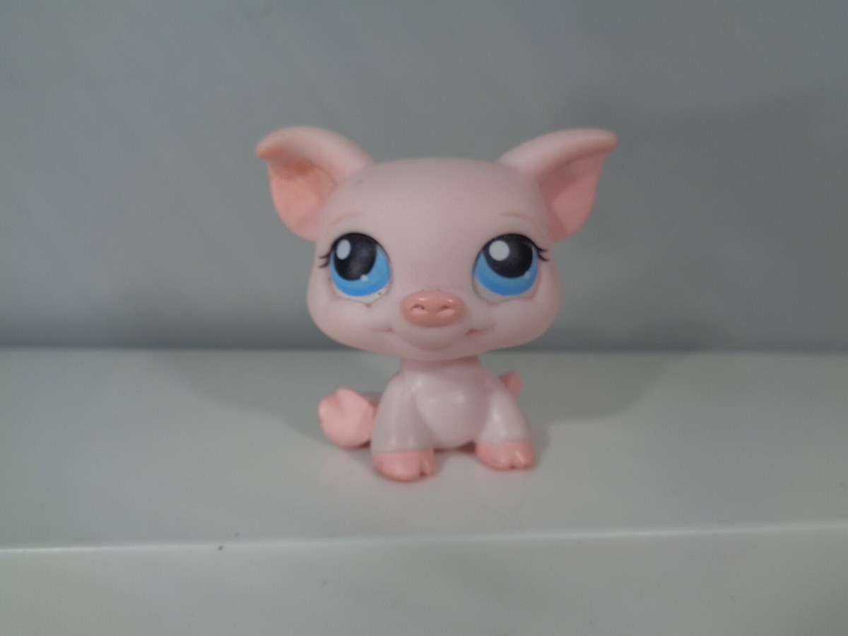 LITTLEST PET SHOP LPS 2005 HASBRO PINK PIGGY PIG FIGURE (MA108) | eBay