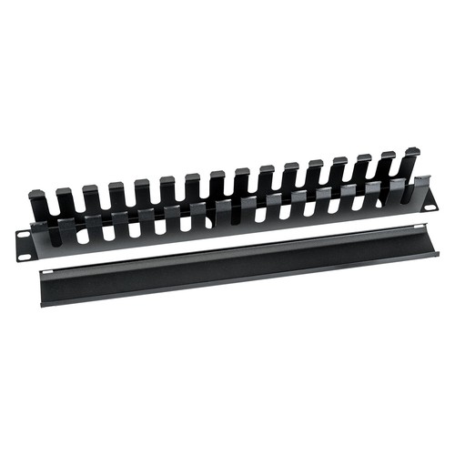 Gestion des câbles HMF canal de câble horizontal pour armoire serveur, 19 pouces, 1 U, 2 U - Photo 3/5