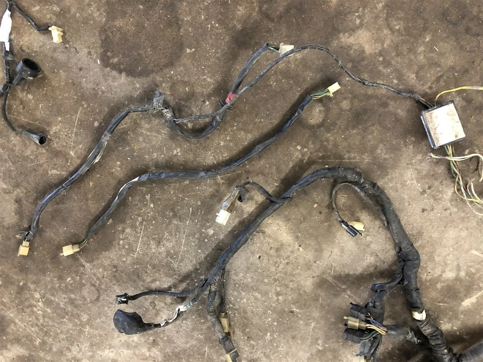 Arnés de cables cableado principal OEM telares Honda Goldwing GL1200 GL 1200 84 85 86 87 Foto 4 de 4
