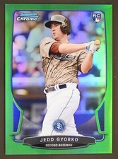 2013 Bowman Chrome #31 Jedd Gyorko /75 Green Refractor Draft Picks & Prospects