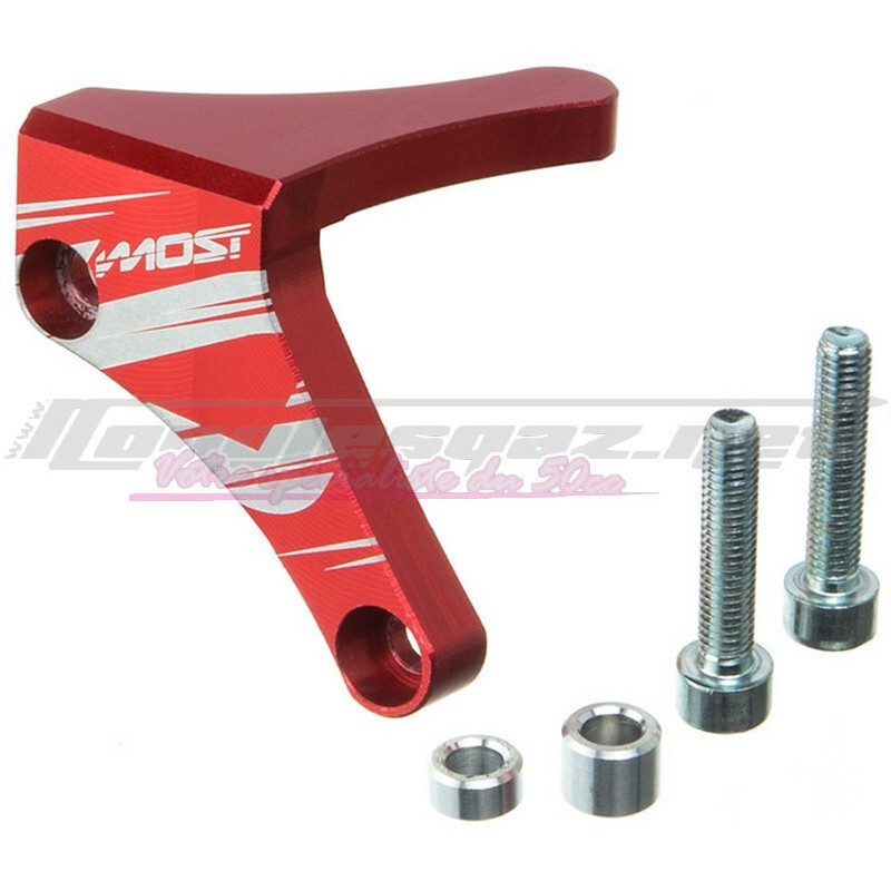 Butée de biellette d'embrayage Most Racing rouge pour moteur AM6 Rieju et Beta