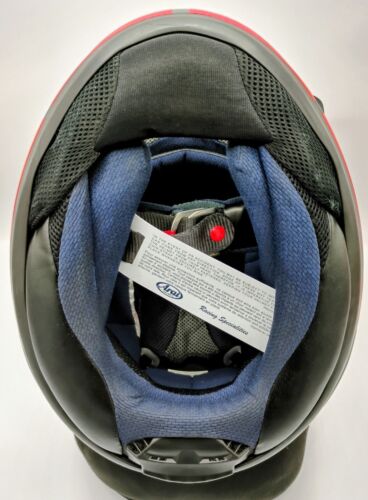 RARE COLLECTORS ITEM #ARAI RX-7 MOTORCYCLE HELMET - MAVERICK VINALES WINTER TEST - Picture 9 of 10