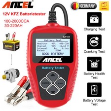 Ancel BA101 12V Auto Batterietester Digital PKW OBD Diagnosegerät Akku Testgerät