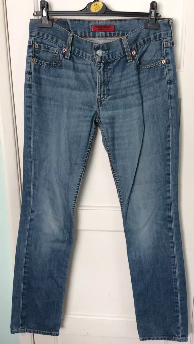 Ladies Levi s Patty Anne Square Cut Slim Leg Stretch Denim Jeans