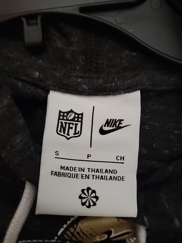 New Orleans Saints women's Small hoodie NWT by NIKE NFL Team Apparel $75 Nice - Picture 12 of 18