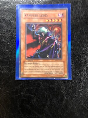 Yugioh Vampire Lord Rare 1st Edition | eBay