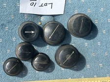 Lot 10 Misc Early Battery Radio Or Test Equipment Knobs