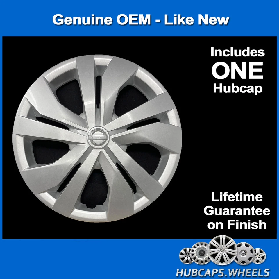 Hubcap for Nissan Versa Note 2020-2025 - Genuine Factory 15" Wheel Cover 53101 - Image 2 of 4