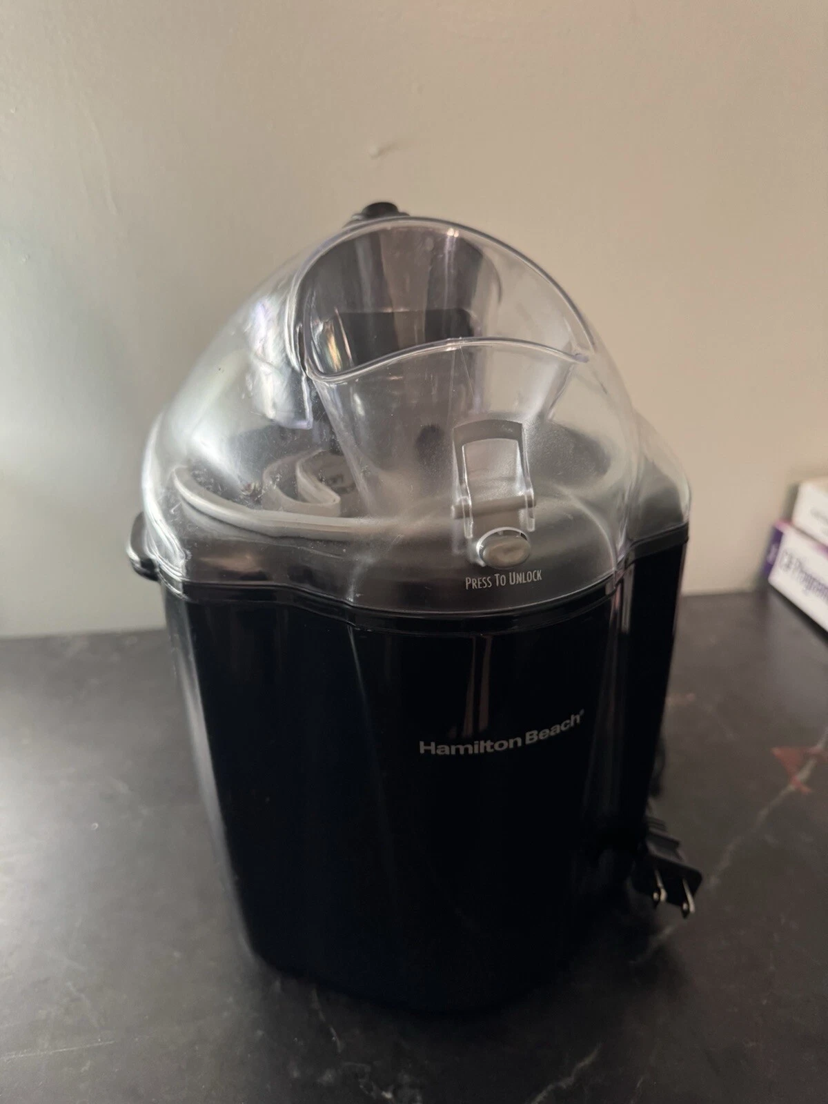 Hamilton Beach Black Ice cream Maker 1.5qt