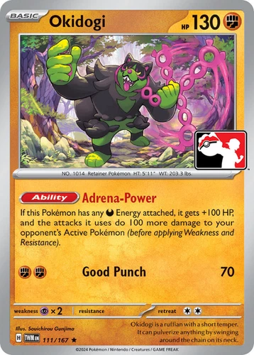 Okidogi 111/167 Prize Pack Series Cards