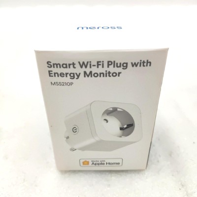 Meross Smart Plug Apple HomeKit 16A WiFi Stecker mit Messfunktion Wireless Smart