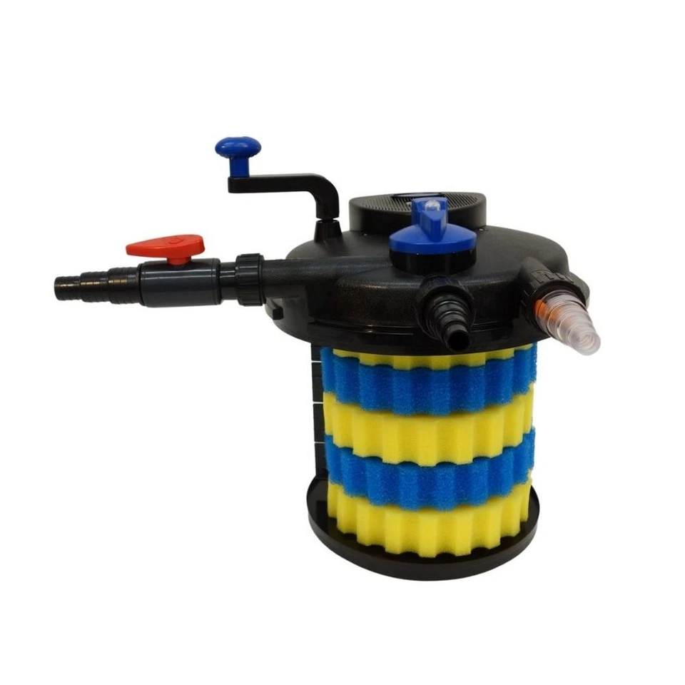 AquaOne CPF 10000 Bio Druckteichfilter 12000l Teichfilter mit 11 Watt UVC Klärer - Bild 4 von 4