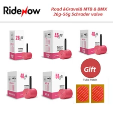 Ridenow Bicycle TPU Inner Tube Metal Schrader Valve For Road MTB Gravel