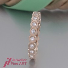 MONCARA Memoire-Brillant-Ring mit 20 Brillanten ges. ca. 0,60ct-14K/585 Gelbgold