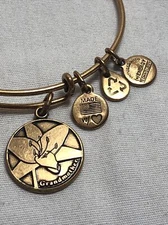Alex and Ani 2016 Infused Energy GRANDMOTHER LILY Expandable Bracelet Copper